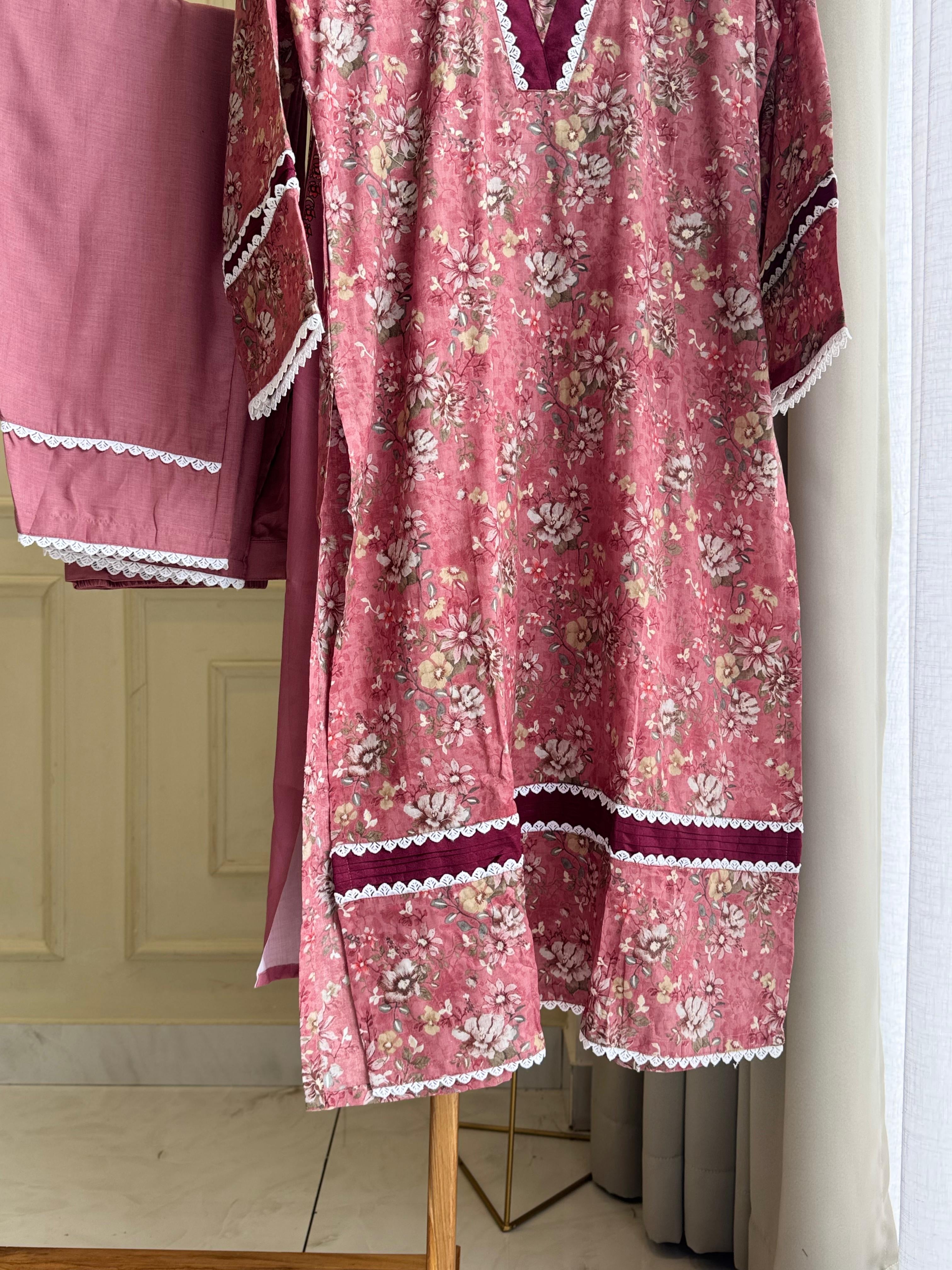 Cotton Printed Casual Suit Ft. Cotton Dupatta-1