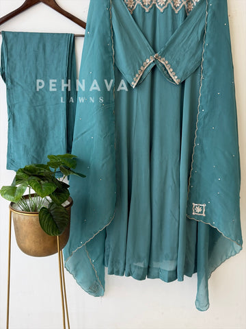 Heavy Handworked Anarkali