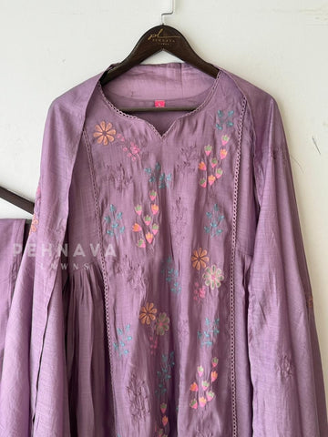 Floral Chanderi Ethnic suit 3187 JS16