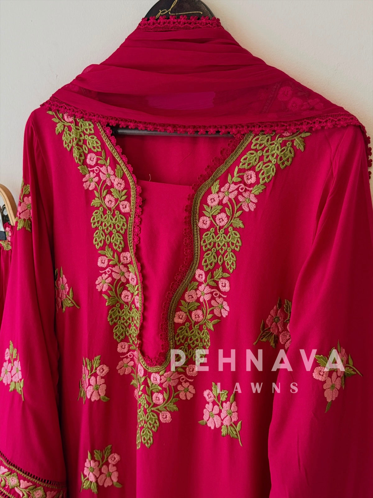 Floral Embroidered Farshi Salwar