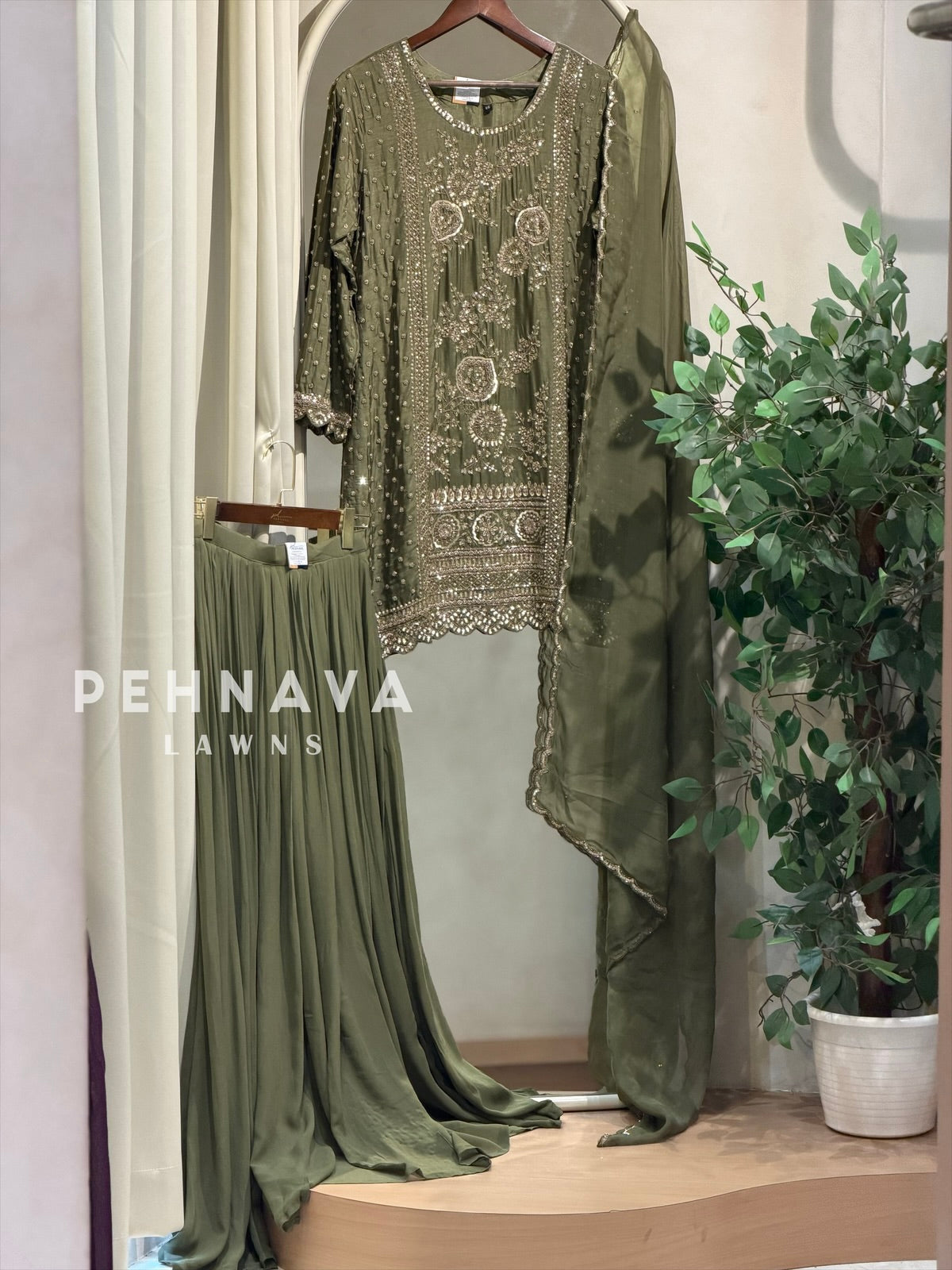 Premium Handworked Chinnon Ensemble