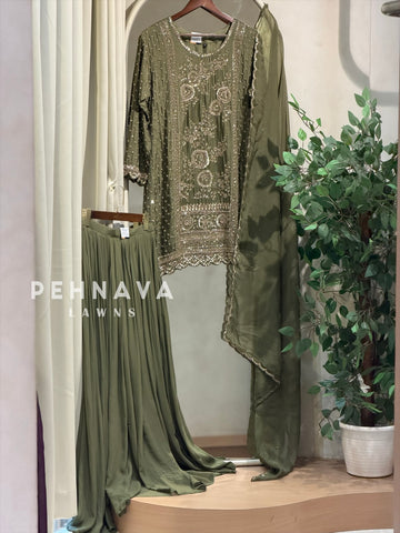 Premium Handworked Chinnon Ensemble