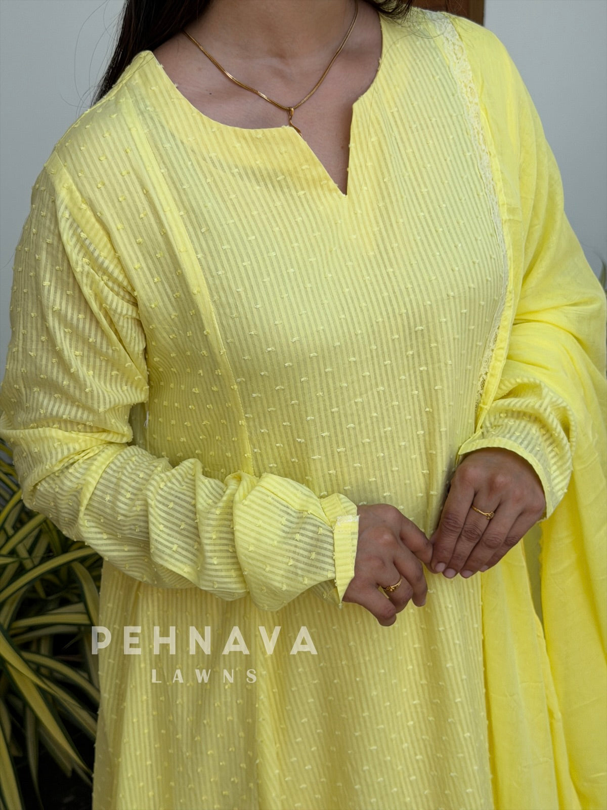 Dobby Cotton Three Piece Ensemble