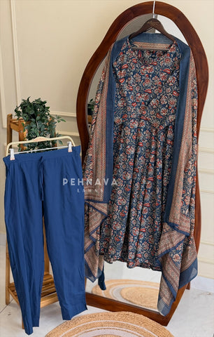 Block Print A-Line Suit Set