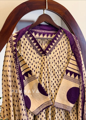 Block Printed Cotton Suit Set