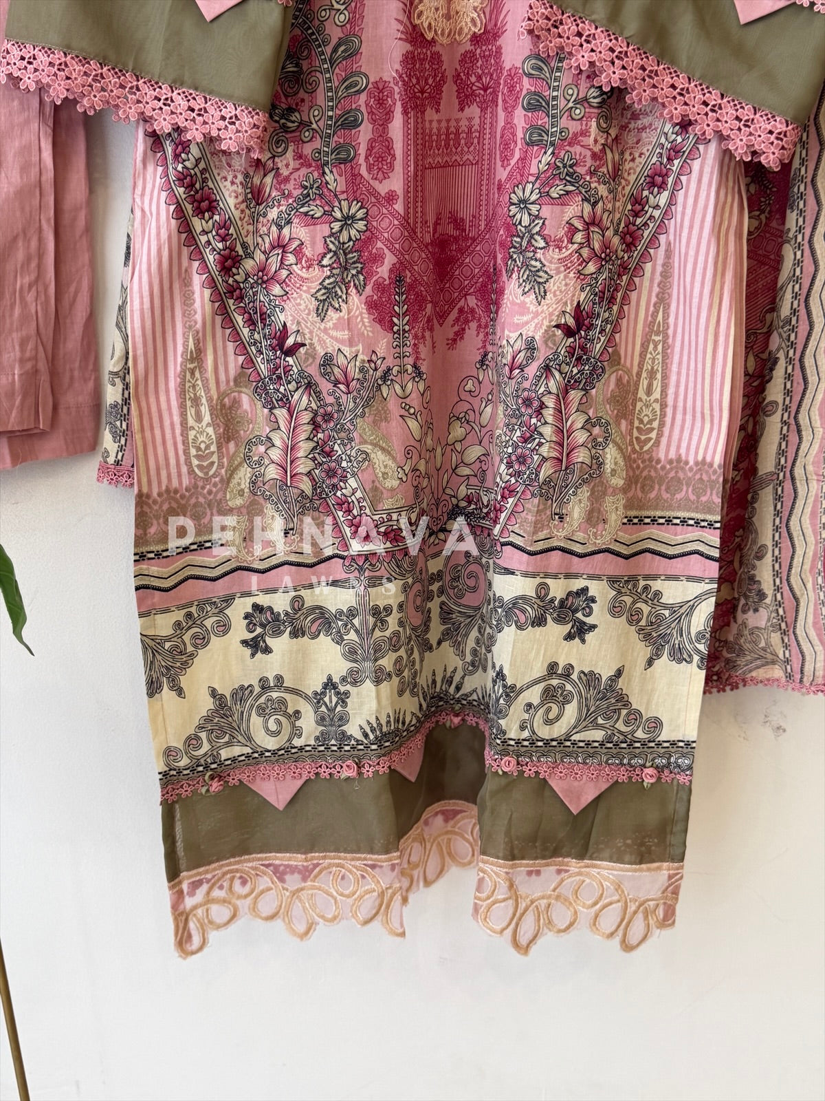 Embroidered Casual Ready To Wear Suit