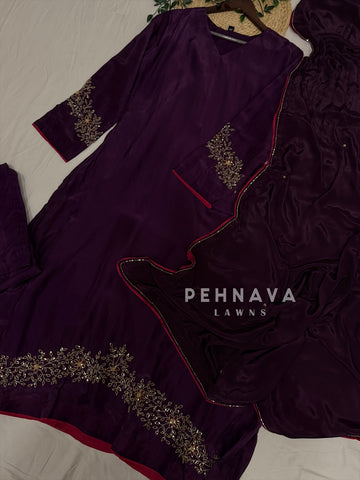 Bell sleeve Handworked Ensemble H-236