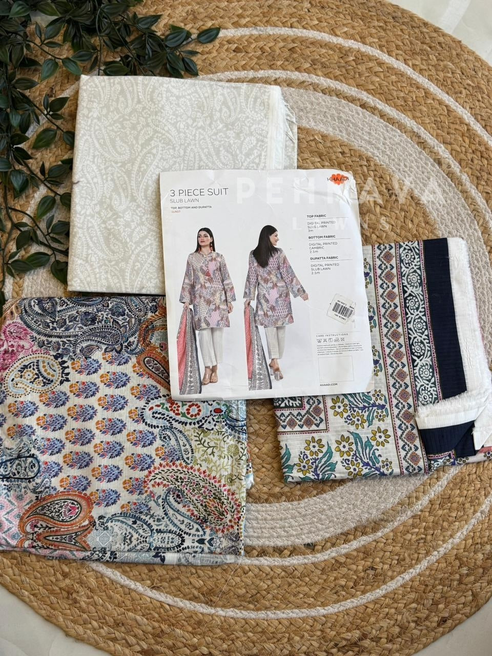 Premium Khaadi Printed Lawn Suit