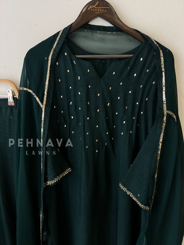 Sequin Embellished Suit