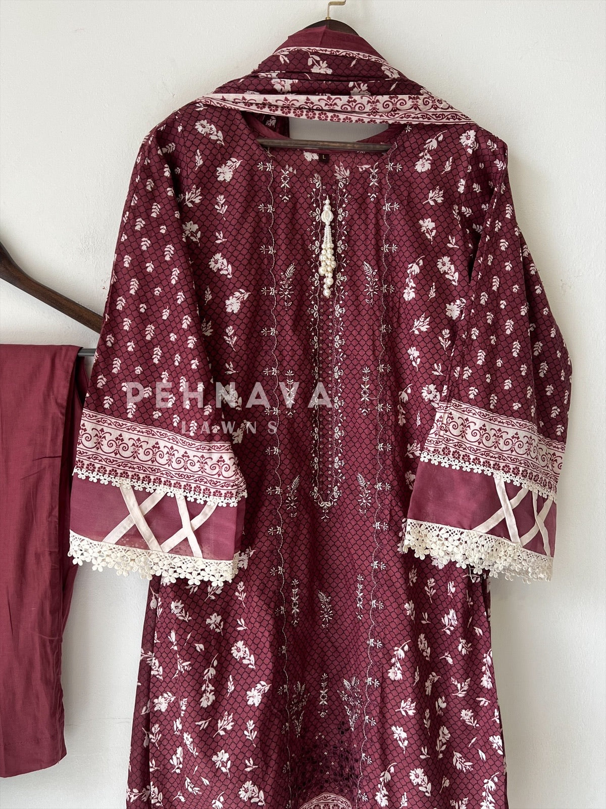 Embroidered Casual Ready To Wear Suit-21001-2