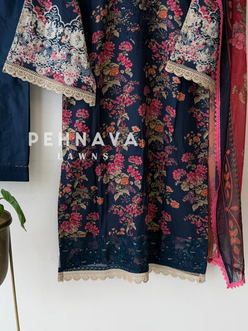 Signature Printed Lawn Stitched Suit-1513