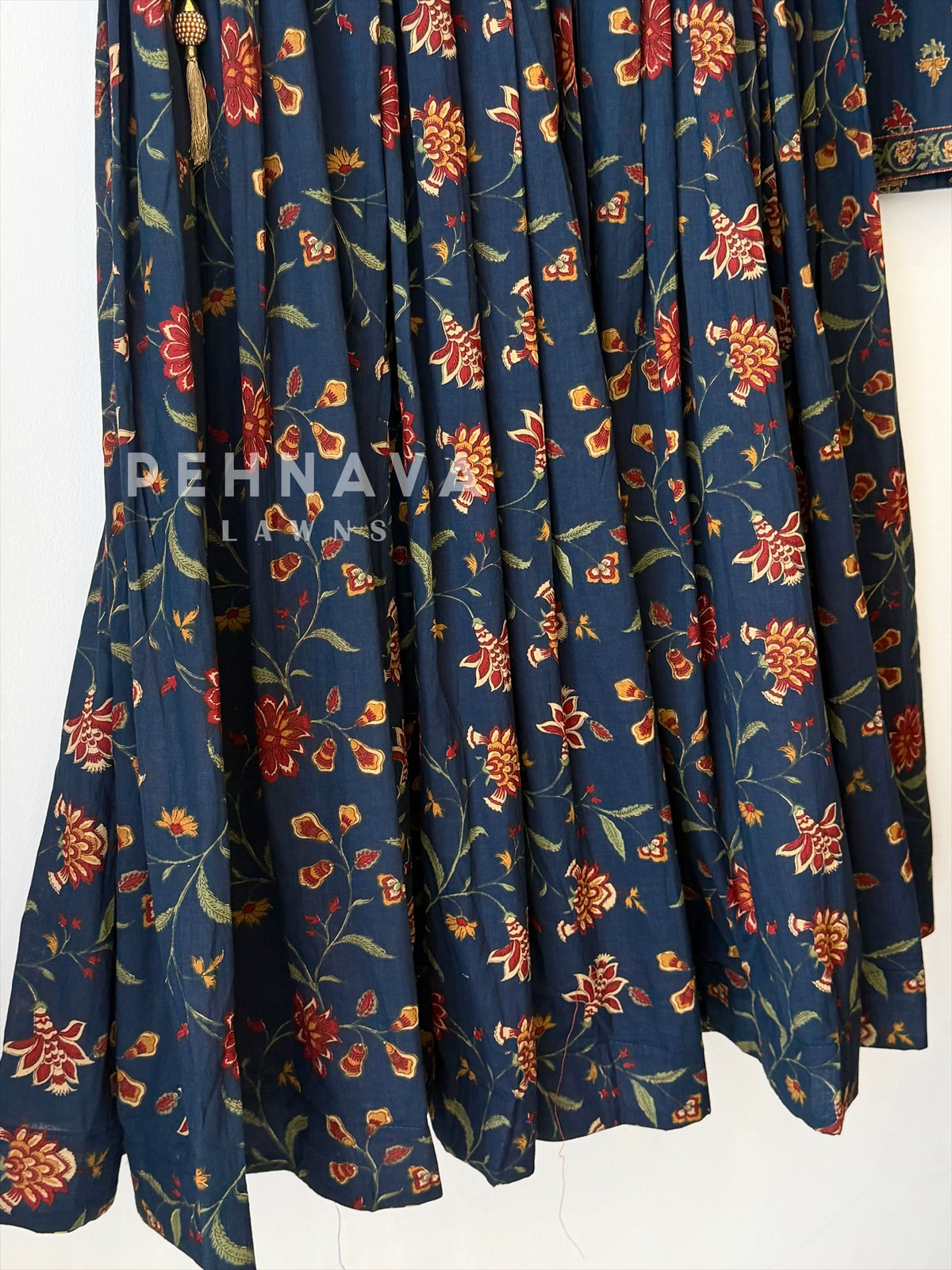 Floral Block Print Skirt Set 456