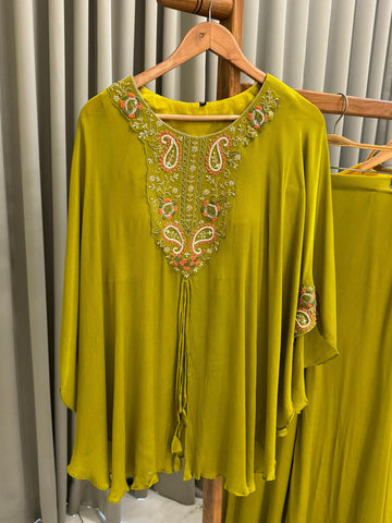 Indo-Western Chinnon Party wear Dress