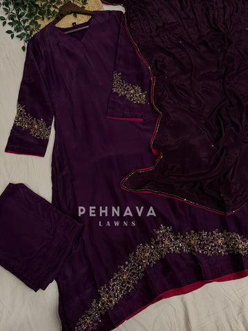 Bell sleeve Handworked Ensemble H-236