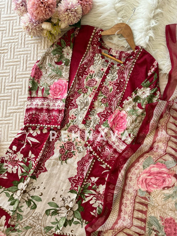 Pink Pearl Detailed Pak-Suit-1