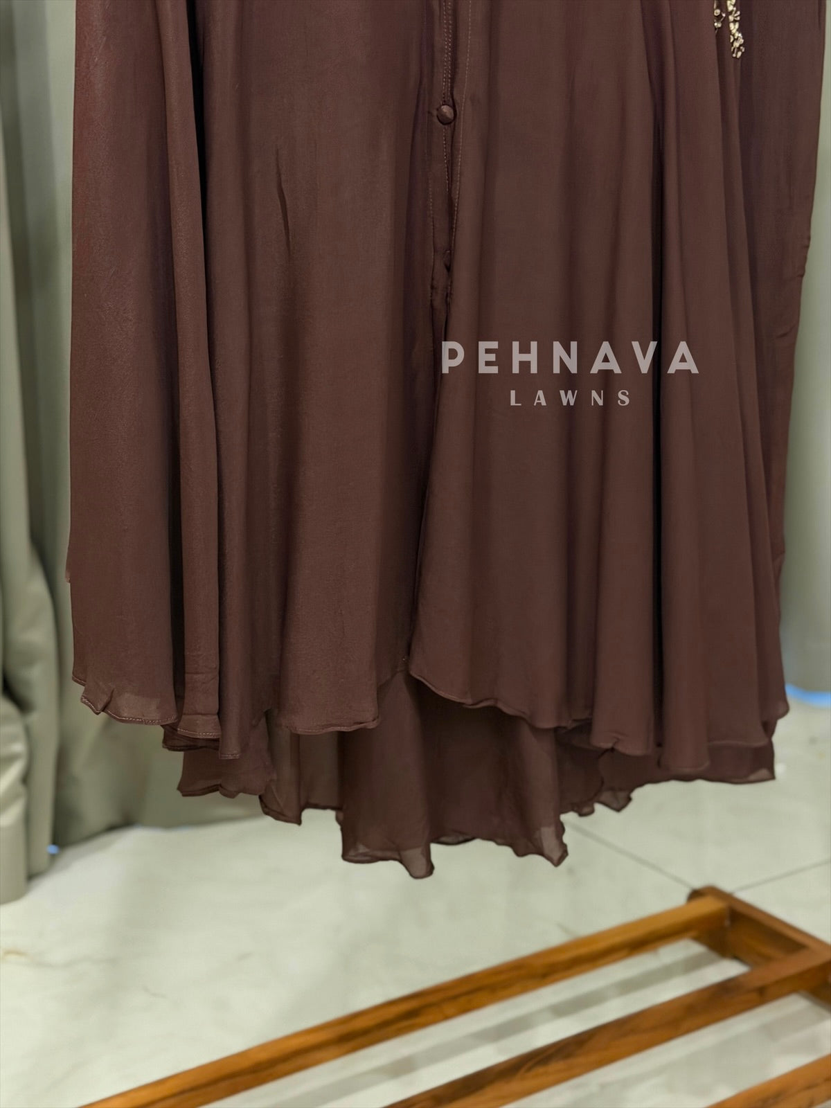Indo-Western Chinnon Party wear Dress