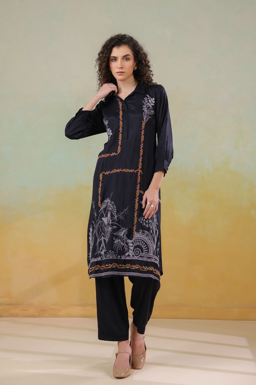 Premium Embroidery 2 Piece Co-od Set