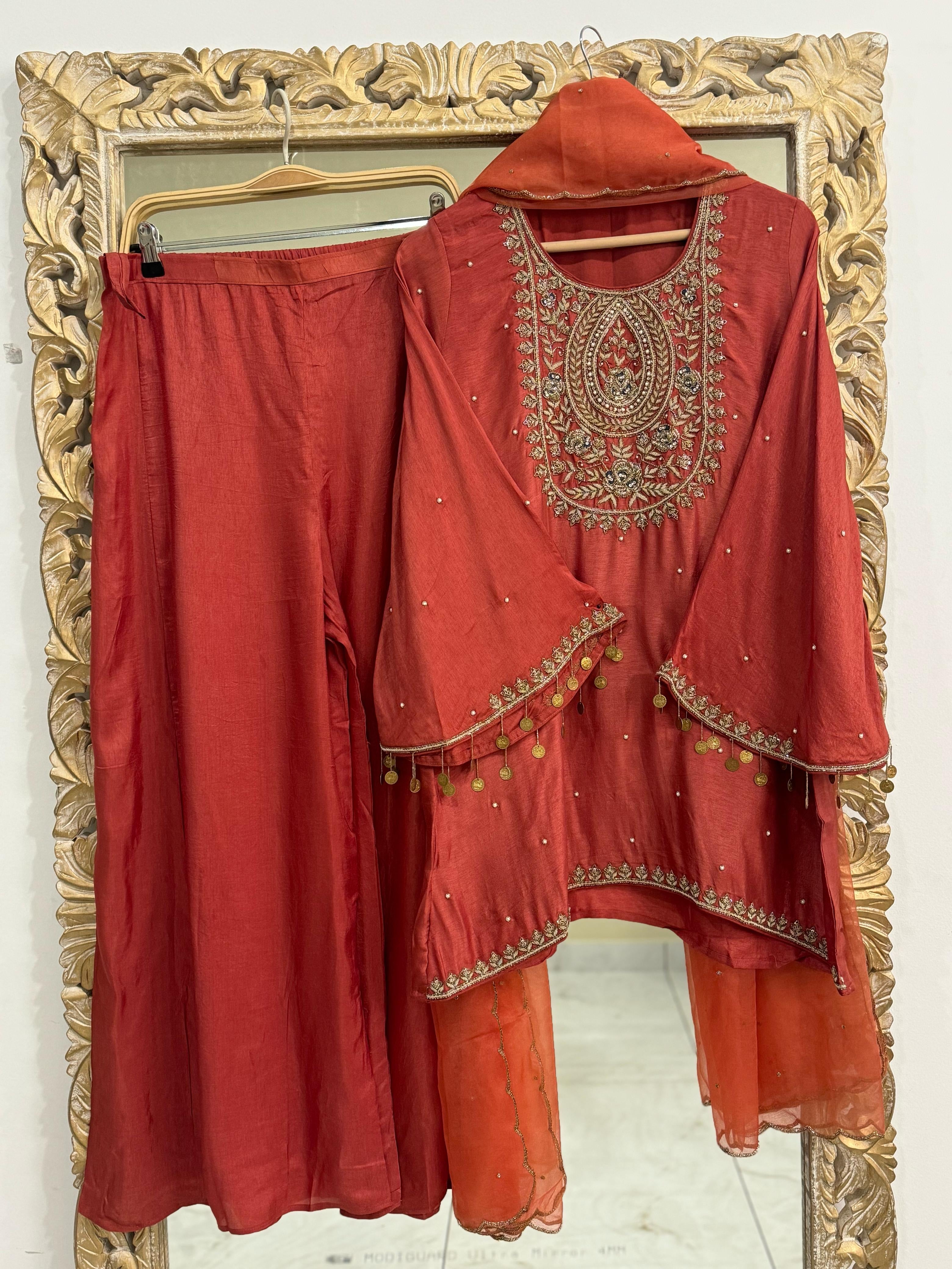 Pure Silk Elegance Suit 2158