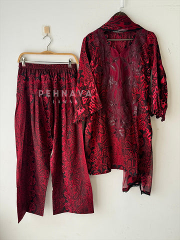 Printed Cotton-Farshi salwar