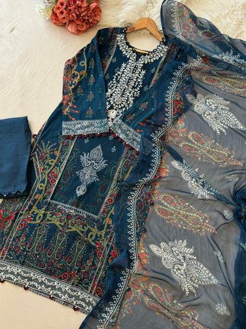 New Ready to Wear Printed Suit-1