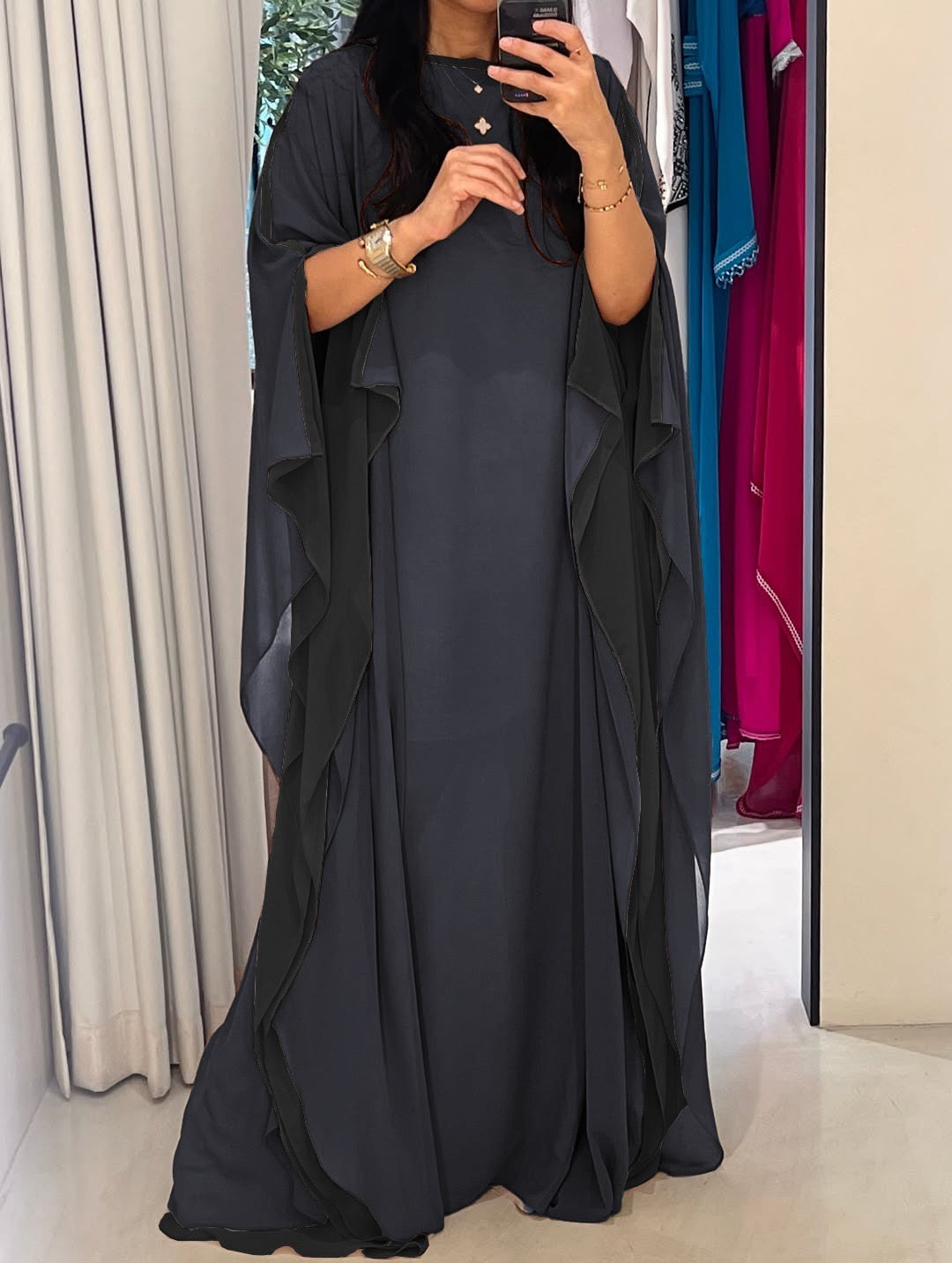 Sapphire Empress Royale Kaftan - Pehnava Lawns