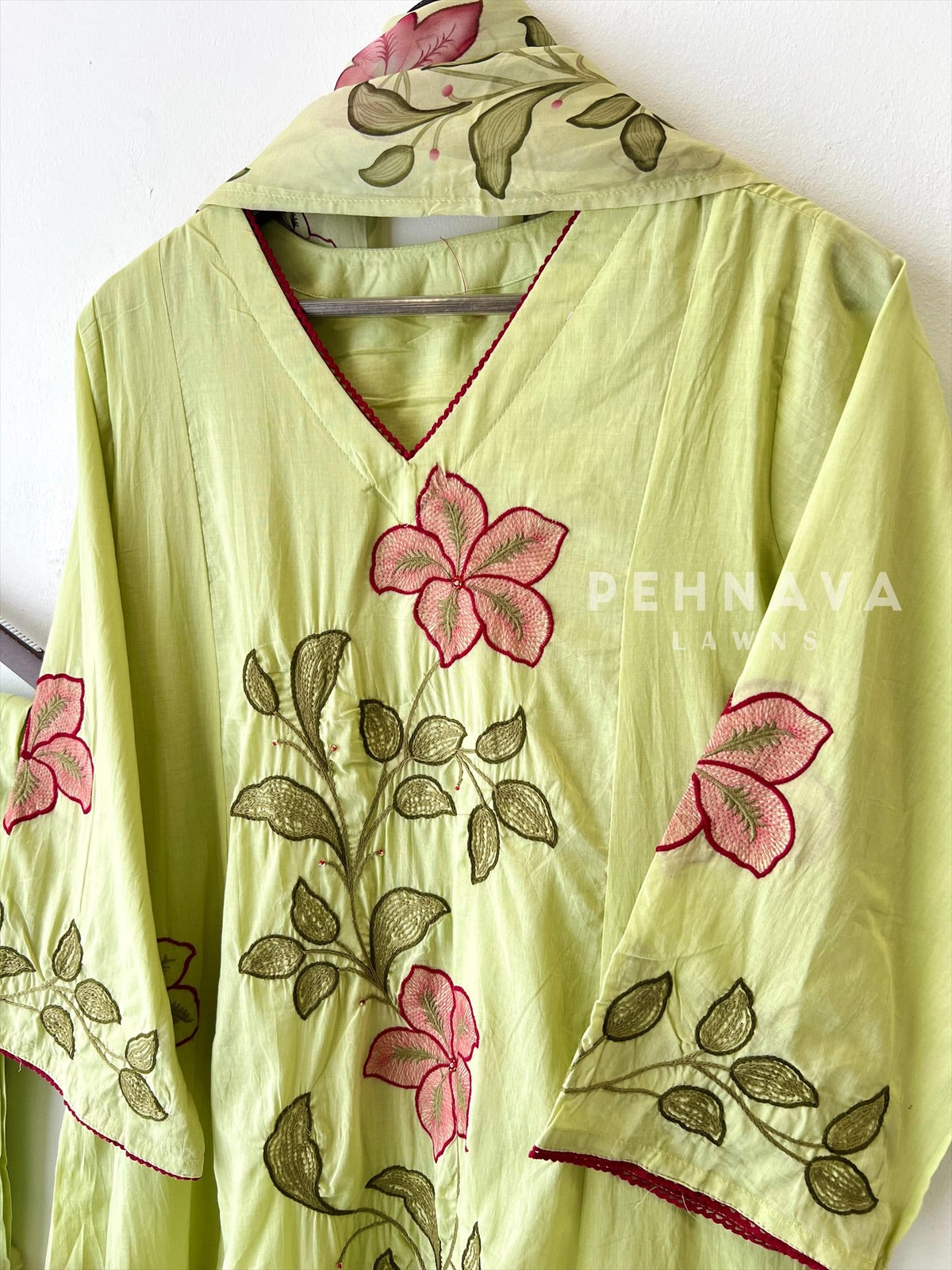 Cotton Embroiders Ensemble