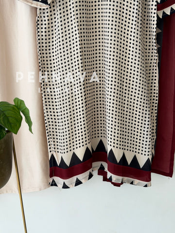 Polka Dot Printed Three Piece set -6206