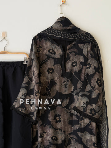 Floral Printed Three Piece Set