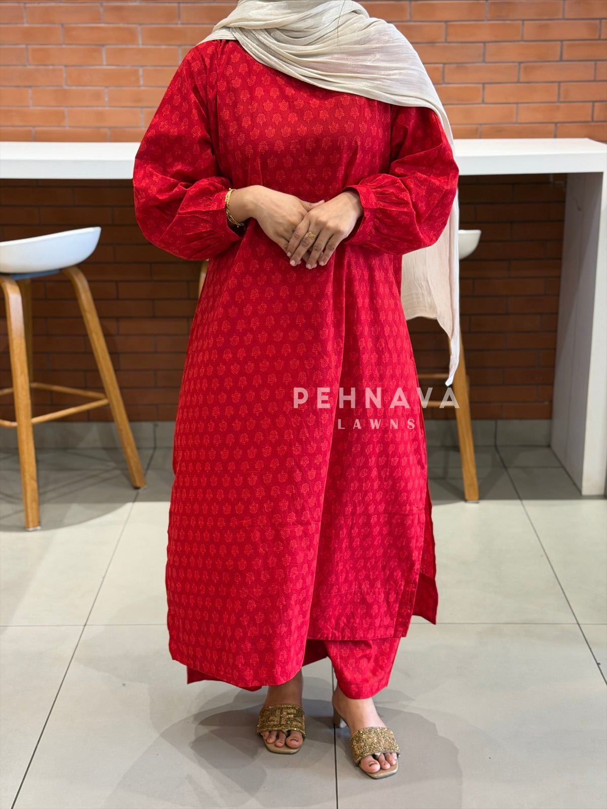 Daily Wear Cotton Printed Co-ord Set SN 5294