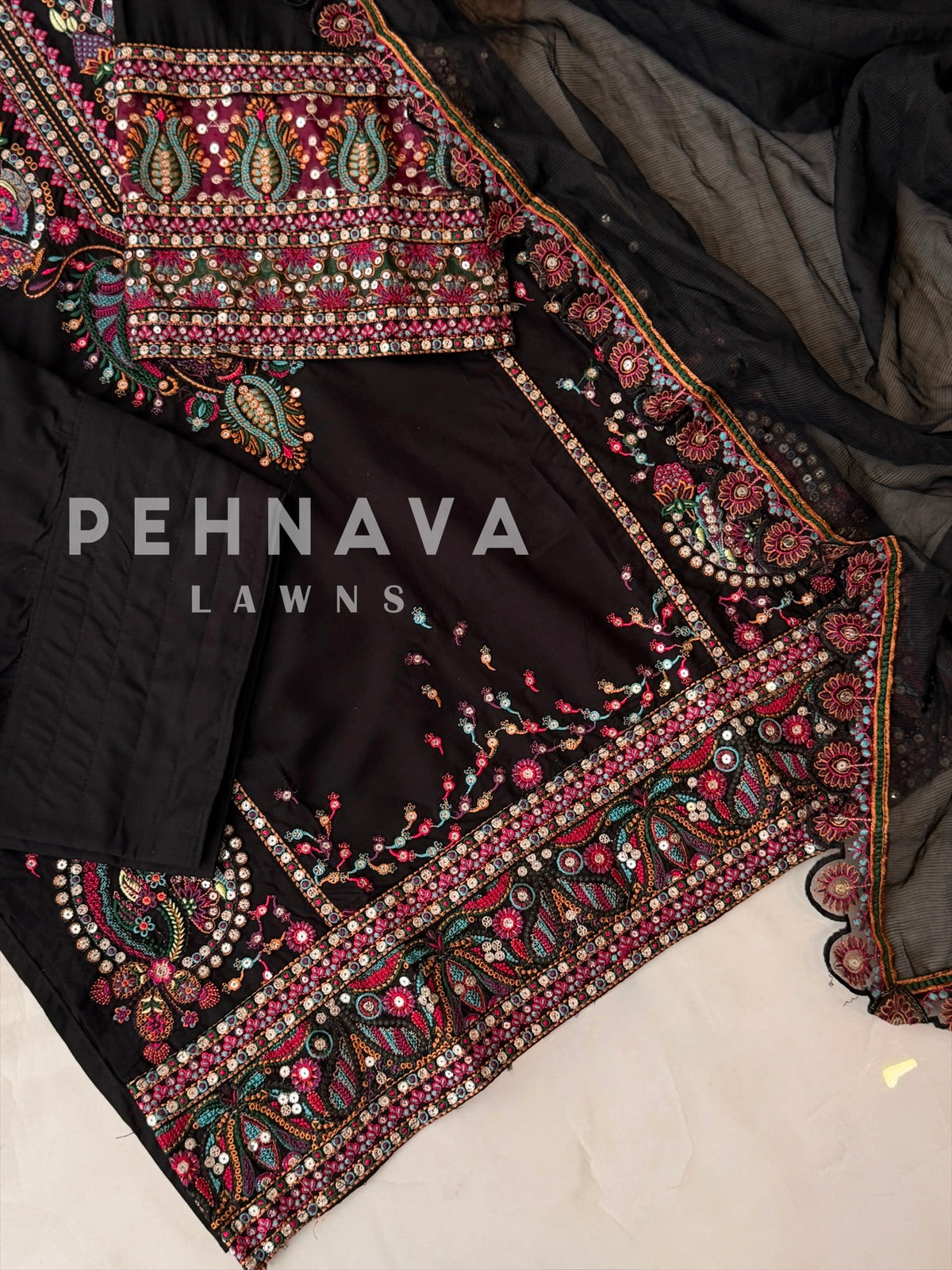 Embroidered Farshi Salwar-274