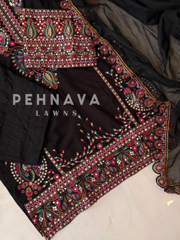 Embroidered Farshi Salwar-274