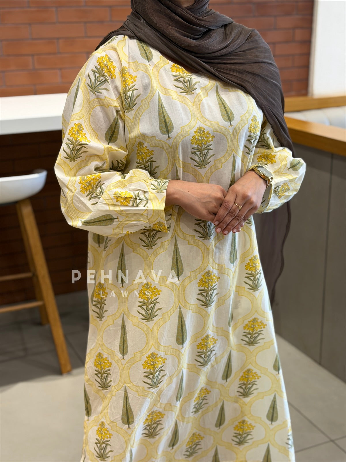 Daily Wear Cotton Printed Co-ord Set-SN 5293