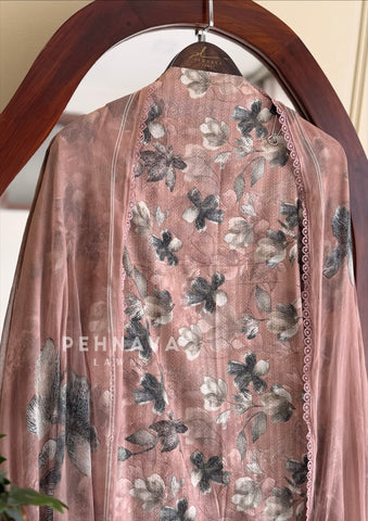 Floral Printed Unstitched Suit -Payal 4312