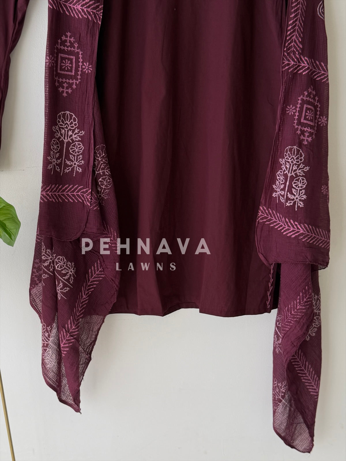 Minimal Embroidered Cotton Set-1304