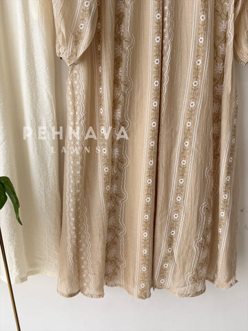 Floral embroidered Imported Co-ord Set-6180