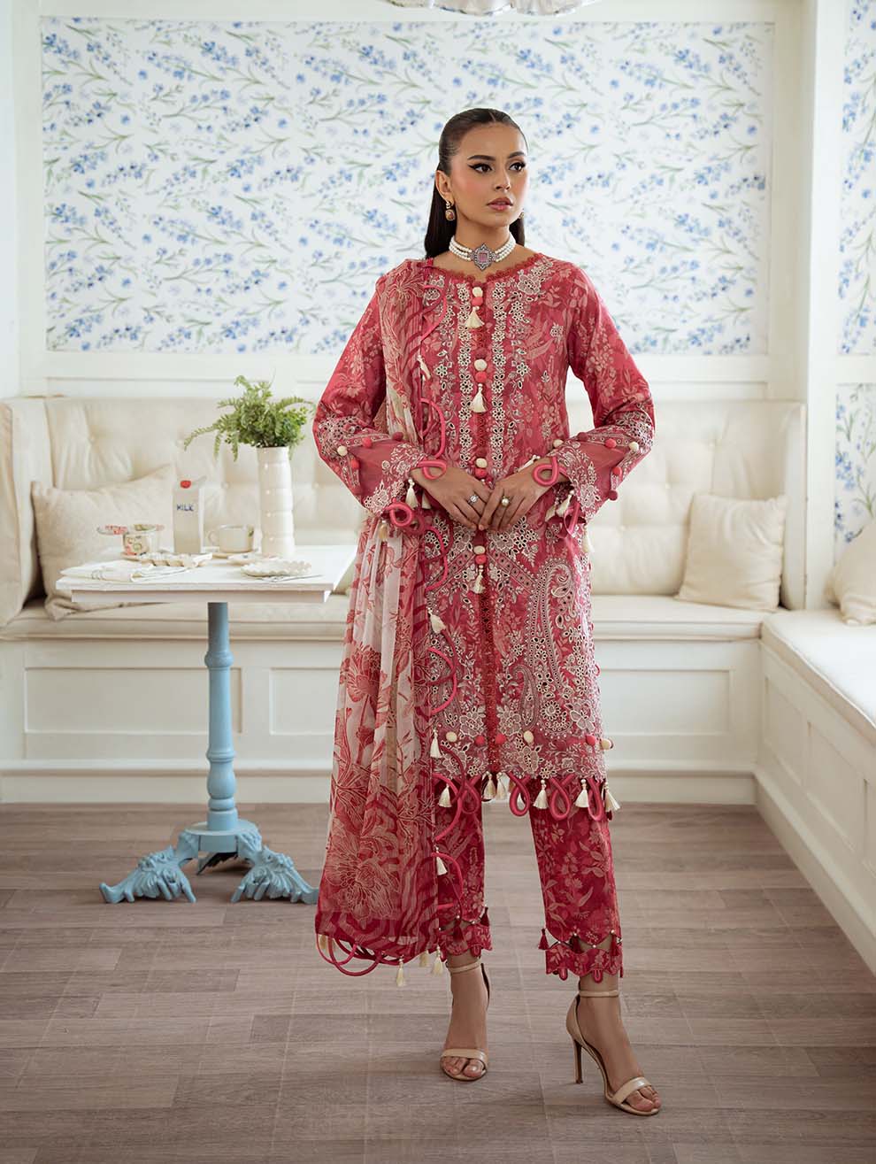 Jade Flora Lawn Original Suit