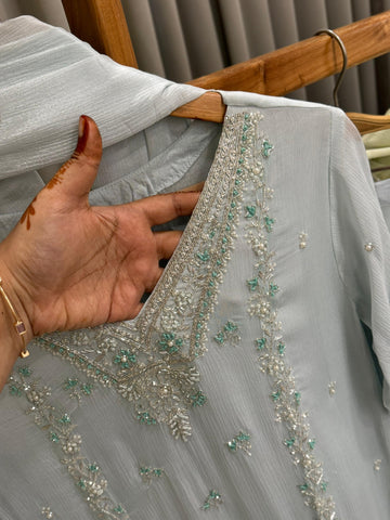 Handworked Premium Ready to wear suit-5373