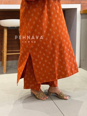 Daily Wear Cotton Printed Co-ord Set SN5294