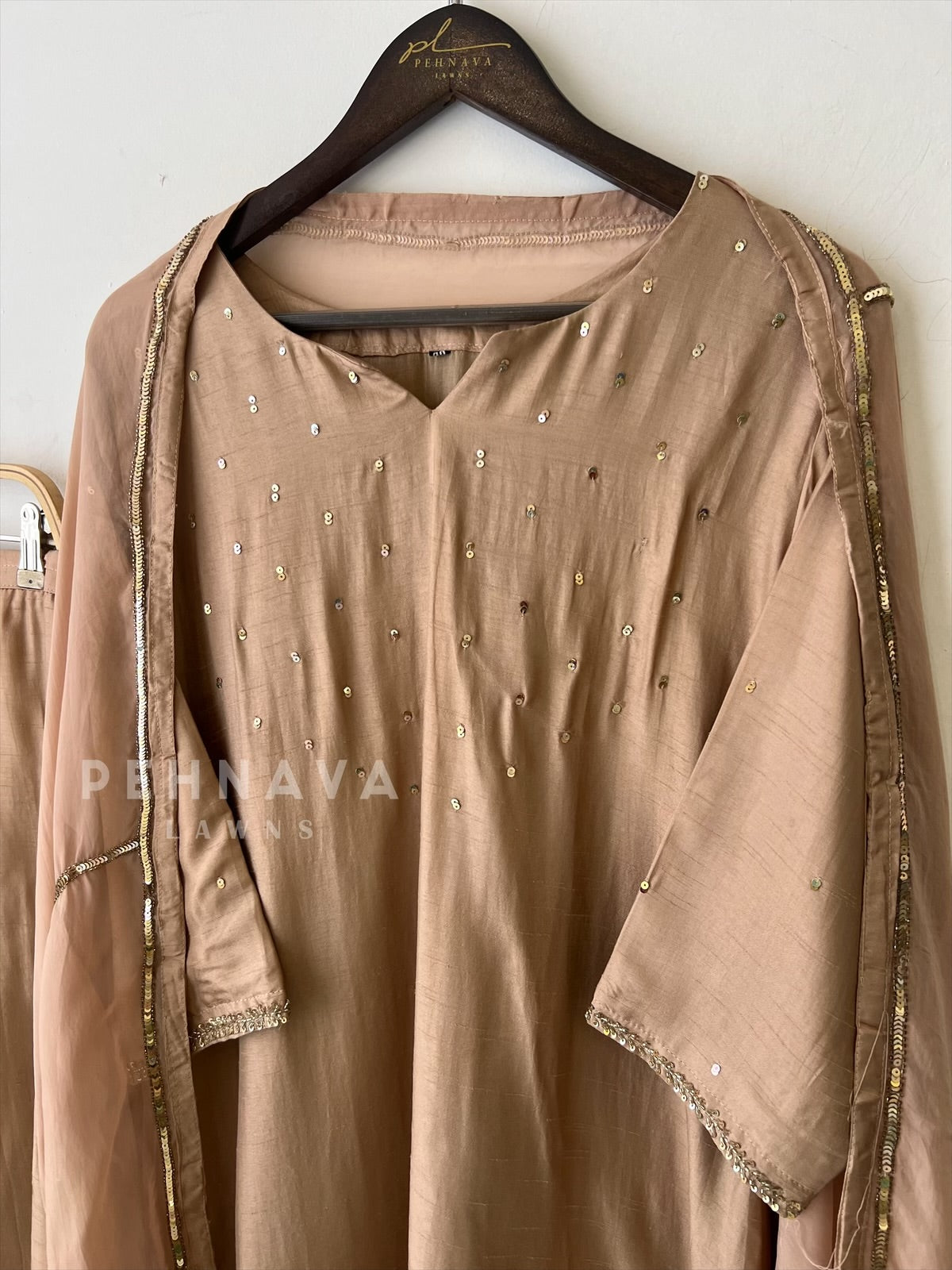 Sequin Embellished Suit