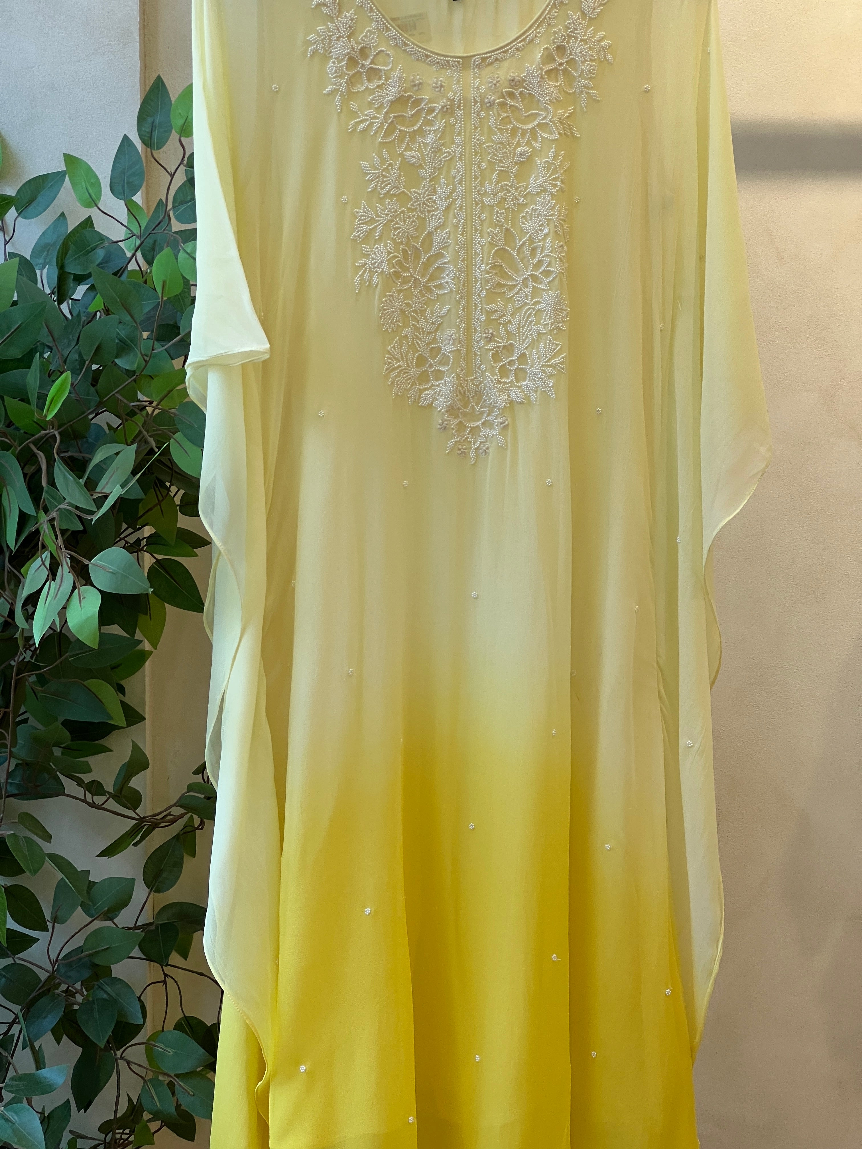 Premium Handworked kafthan - Pehnava Lawns