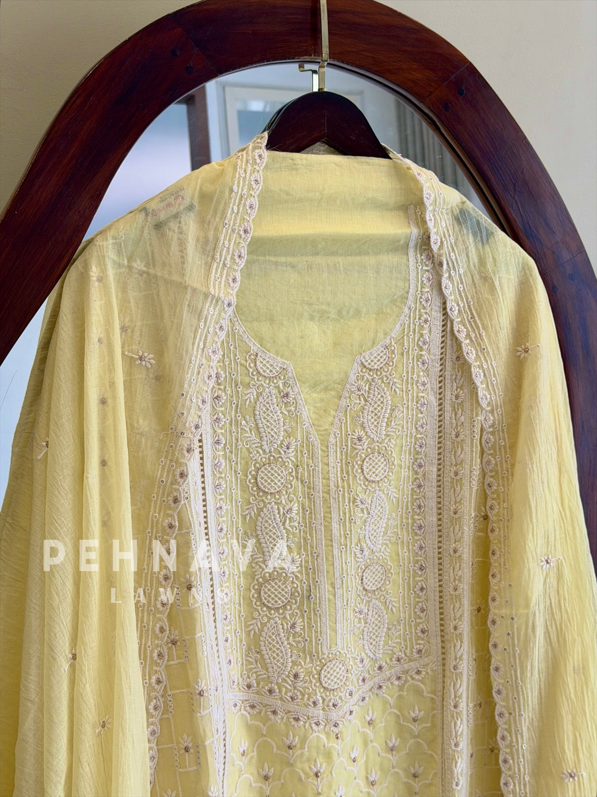 Chandheri Embroidered Unstitched Suit