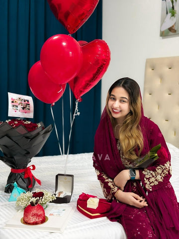 Heavy Embroidery Suit Set