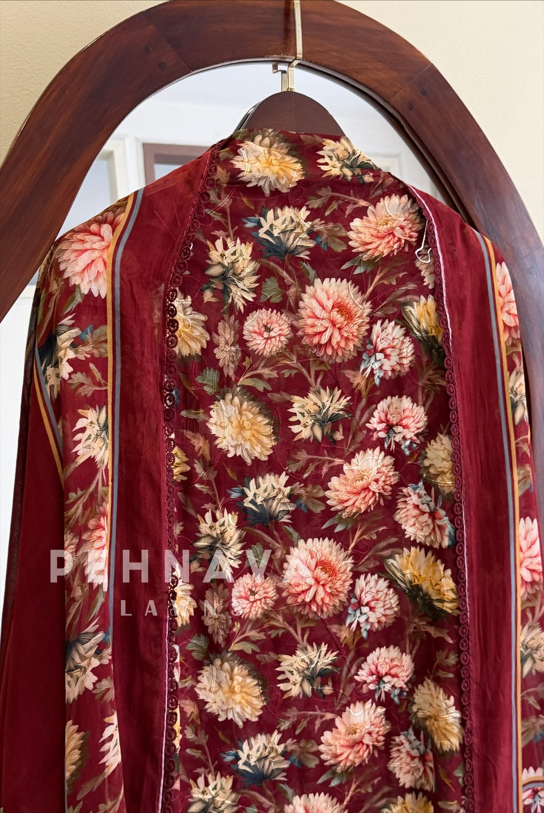 Floral Embroidered Unstitched Suit 4509