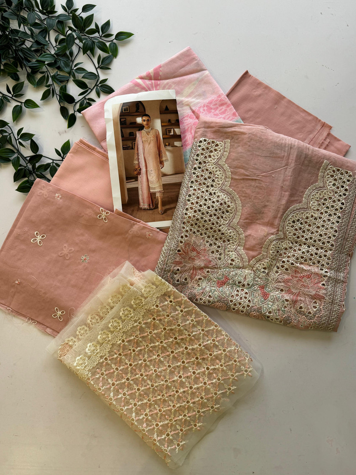 PREMIUM THREE PIECE LAWN SET-7