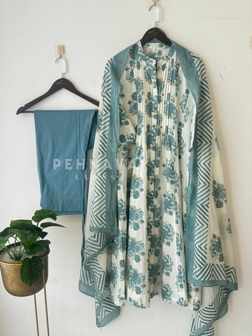 Floral Cotton Suit Set