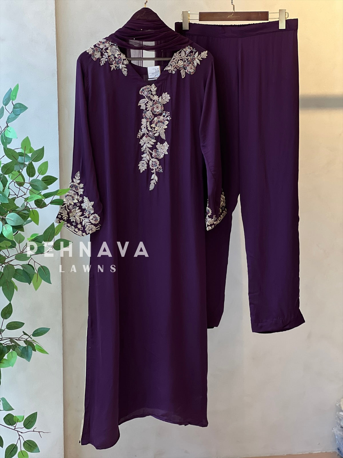Premium hand worked suit