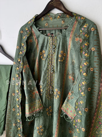 Signature Lawn Suit-1608
