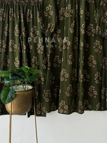 Bloom Stripe Co-ord Set - Pehnava Lawns