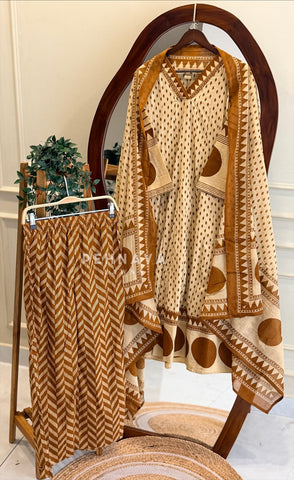 Block Printed Cotton Suit Set