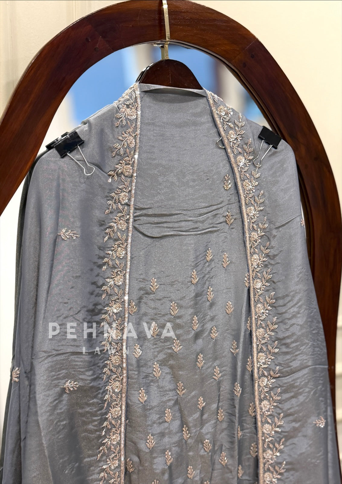 Handworked Unstitched Suit 8005